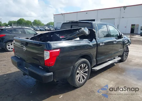 2017 Nissan Titan Sl from USA, damaged, VIN 1N6AA1E61HN534866